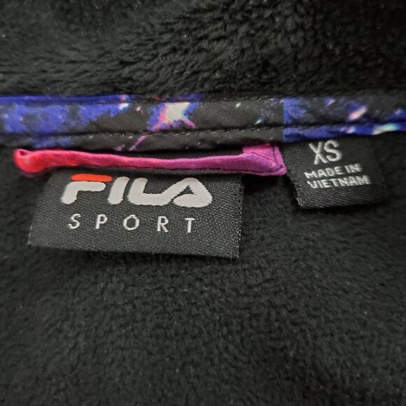 Fila | Galaxy Stars Space Print Fleece Zip Jacket - Picture 10 of 11